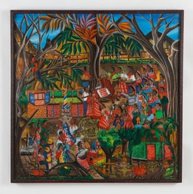 Andre Pierre (Haitian/Haiti) Ceremony Ogoun Toro, 1960's