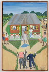 Ernst Prophete (Haitian/Haiti) Country Baptismal, Circa 1975