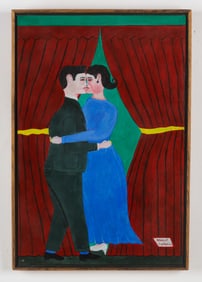 Al Gabriel (Haitian/Haiti) Couple Dancing, Circa 1970's