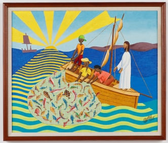 Jean-Baptiste Bottex (Haitian/Haiti) Christ & Fishermen
