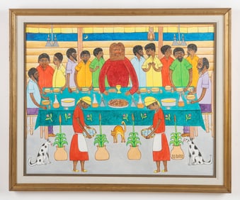 Seymour Etienne Bottex (Haitian/Haiti) Last Supper