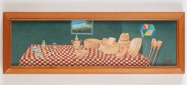 Edouard Jean (Haitian/Haiti) Haitian Baskets