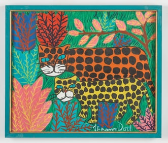 Jean Fatreuse Delva "Ti-Tra" (Haitian/Haiti) Leopards