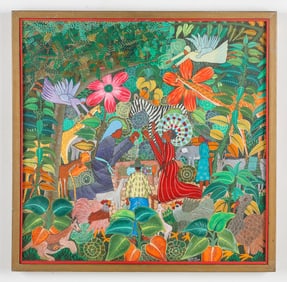 Juvenal Durosaire (Haitian/Haiti) Holy Birth With Angels