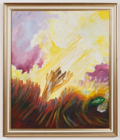 Edna Coradin (Haitian/Haiti) Mystic Landscape