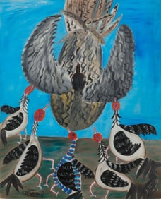 Sisson Blanchard (Haitian/Haiti) Guineafowls