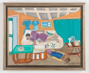 Pierre-Joseph Valcin (Haitian/Haiti) Sleeping Household
