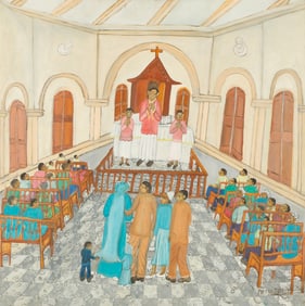 Pierre-Joseph Valcin (Haitian/Haiti) Church Wedding