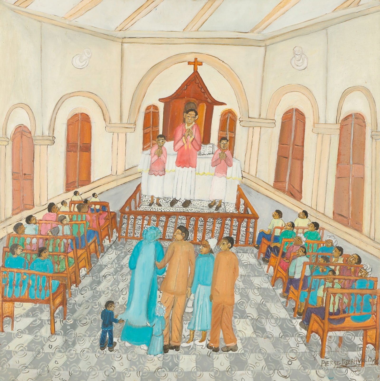 Pierre-Joseph Valcin (Haitian/Haiti) Church Wedding (1 of 5)