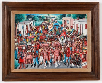 Wilson Bigaud (Haitian/Haiti) Carrnaval en Pinpan