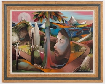 Jacques-Enguerrand Gourgue, (Haitian/Haiti) Spiritual Landscape