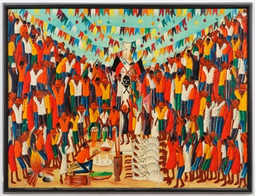Laurent Casimir (Haitian/Haiti) Ceremonie Pour Bawon