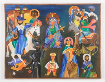 Gerard Paul (Haitian/Haiti) Loa Pantheon, Circa 1976