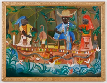 Gerard Paul (Haitian/Haiti) Vodou Ceremonie At Sea