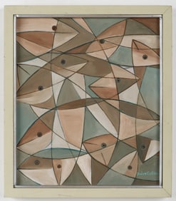 Didier Civil (Haitian/Haiti) School of Fish, Dated 2010