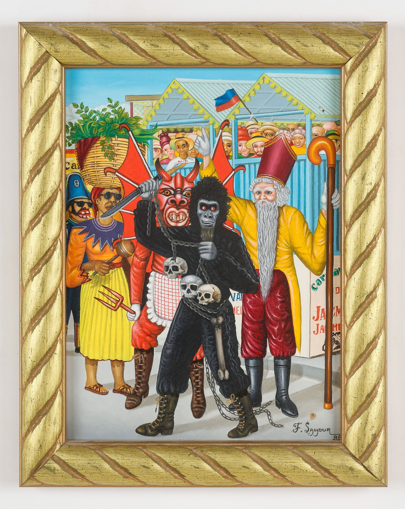 Fritzner Lamour (Haitian/Haiti) Carnival Jacmel, 1998 (1 of 3)