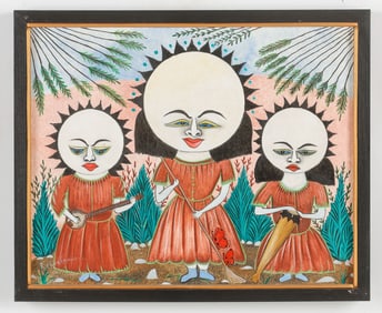 Roger Francois (Haitian/Haiti) Famille, Circa 1993