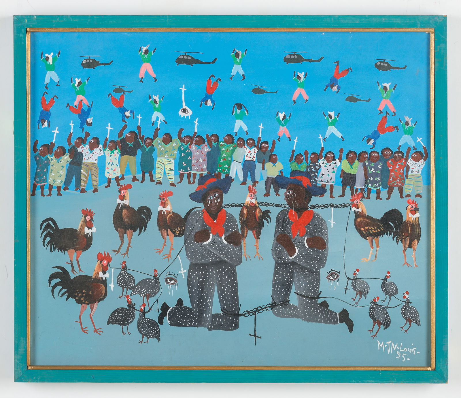 Maxan Jean-Louis (Haitian/Haiti) After the Return of Aristide, 1995 (1 of 3)