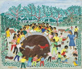 L. Deltis (Haitian/Haiti) Cockfight