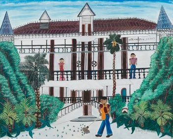 Theard Aladin (Haitian/Haiti) Hotel Oloffson, 1988