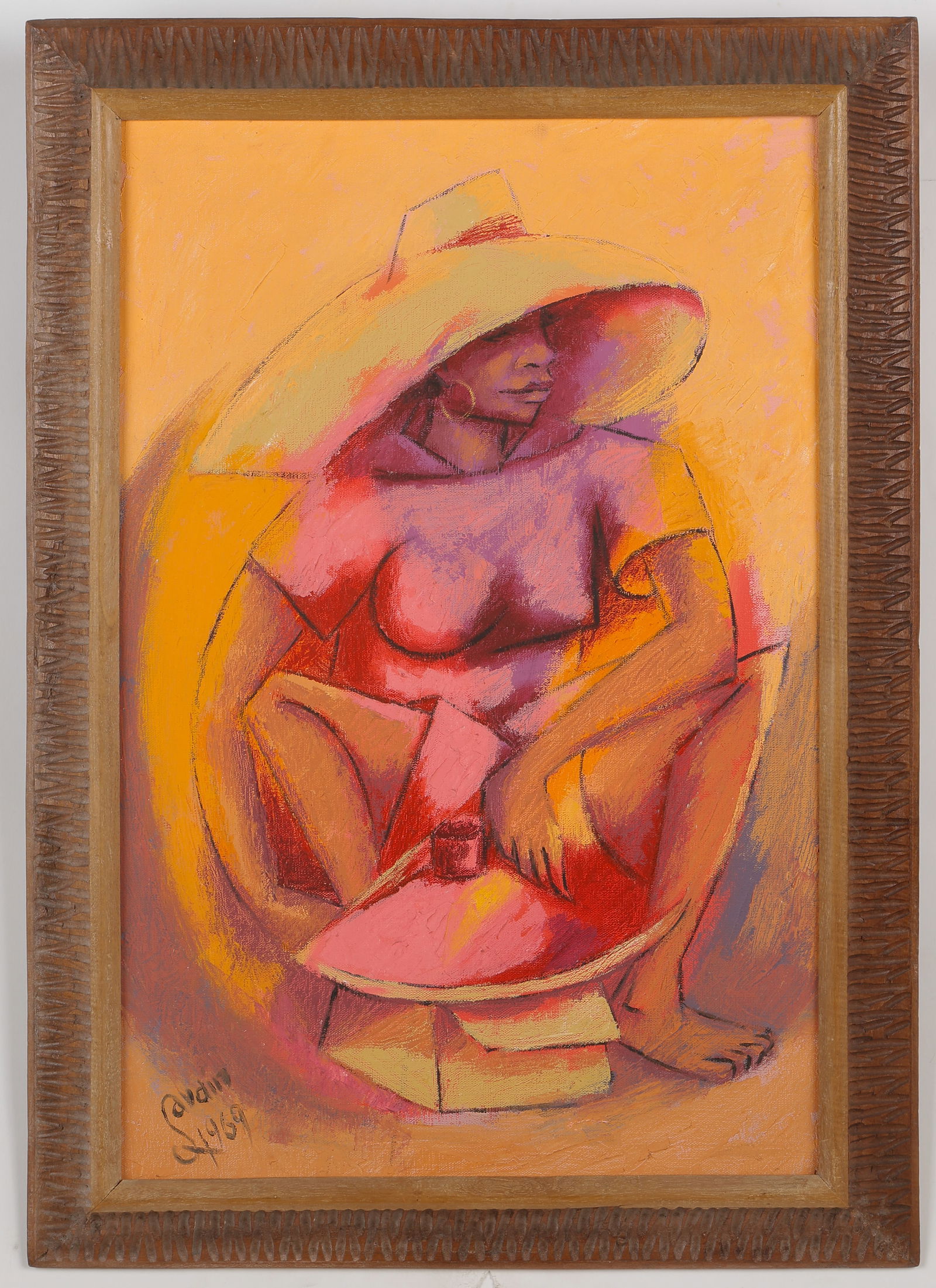 Petion Savain (Haitian/Haiti) Vendor, Dated 1969 (1 of 3)