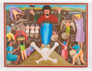 Manno Paul (Haitian/Haiti.) Vodou Pantheon Ceremony