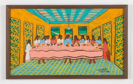 Michel D. Francois (Haitian/Haiti) Last Supper, 1958