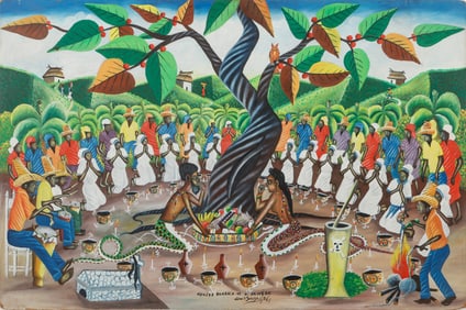 Louis Joseph (Haitian/Haiti) Manger Dabala Ceremony