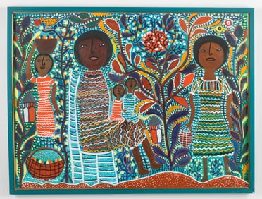 Louisiane Saint Fleurant (Haitian/Haiti) Family, Dated 1989