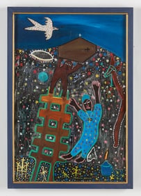 Stivenson Magloire (Haitian/Haiti) Night Time Ceremony, Circa 1987