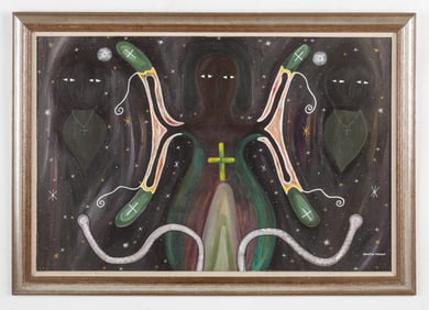 Ramphis Magloire (Haitian/Haiti) The Spirits Watch, Erzuli Dantor