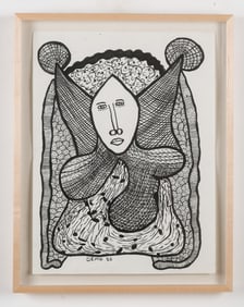Denis Smith (Haitian/Haiti) Loa, 1988, Dated 1988