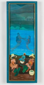 Agathe Aladin (Haitian/Haiti) Mermaids by Seaside Market