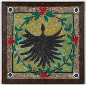 Burton Chenet (Haitian/Haiti) Spiritual Bird, Circa 1990's