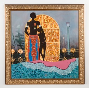 Emilcar Similien "Simil" (Haitian/Haiti) Father and Son, 1975