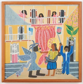 Wilfrid Teleon (Haitian/Haiti) Carnival Disguises