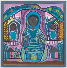 Louisiane Saint Fleurant (Haitian/Haiti) Family, Dated 1987