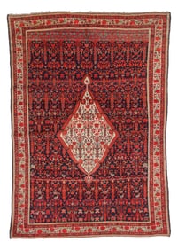 Fine Mishan Malayer Rug, Persia, Ca. 1910, 4'8'' x 6'4''