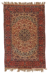 Fine Isfahan Rug, Signed Sarafian, Persia, Ca. 1930's/40's, 3'8'' x 5'6''