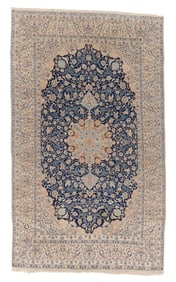 Fine Isfahan Rug, Persia, Ca. 1960, 5'0'' x 8'3''