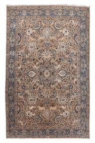 Fine Signed Tehran Rug, Persia, Ca. 1910, 7'7'' x 11'11''
