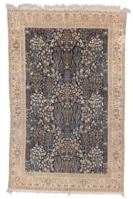 Fine Nain Rug, Persia, Ca. 1970, 9'5'' x 5'11''