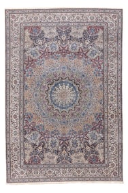 Fine Nain Rug, Persia, Ca. 1970, 6'8'' x 9'9''