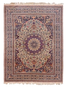 Very Fine Isfahan Rug, Persia, Ca. 1920, 10'5'' x 13'7''