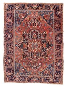 Heriz Rug, Persia, Ca. 1910, 8'4'' x 11'4''
