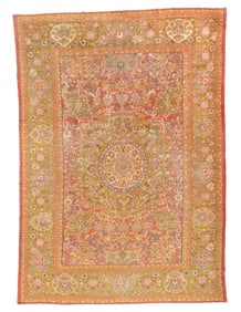 Mansion-Size Sultanabad Rug, Persia, Late 19th C., 13'1'' x 18'5''