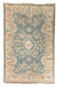 Angora Oushak Rug, Turkey, Ca. 1900, 8'1'' x 12'3''