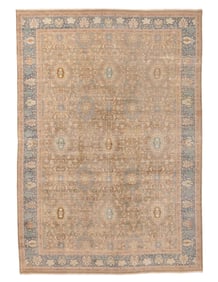 Indo Tabriz Rug, India, Ca. 1960, 11'10'' x 16'10''