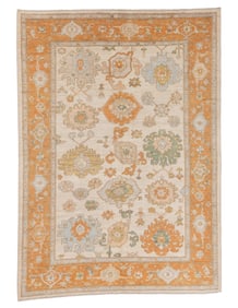 Oushak Rug, Afghanistan, Ca. 2000, 7'2'' x 9'10''