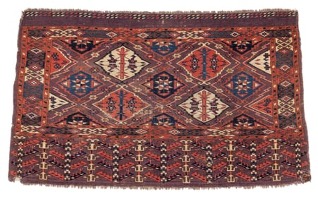 Chodor Chuval, Khiva Region of Central Asia, 19th century, 3’6” x 2’7”